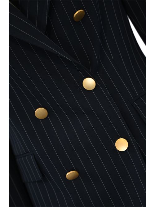 Tailleur Parigi gessato Blu Tagliatore | T-PARIGI10BAD M500061254